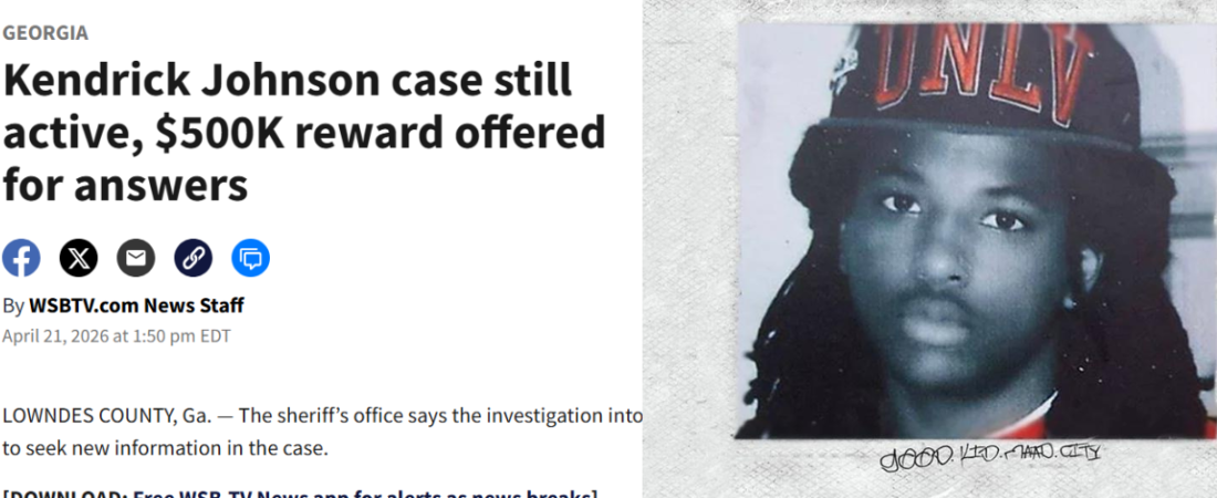 Kendrick Johnson Case Remains Active as $500,000 Reward Is Offered for Answers
